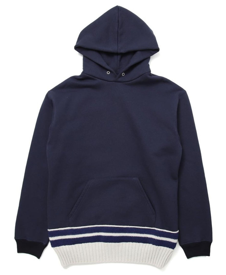 Maison Margiela navy hoodie thick hoodie brushed size 48 / Medium