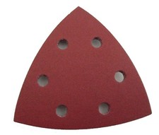 kwb Deltaschleifpapier 96mm gelocht/ klett K 40 - 240 Schleifdreiecke 30 Stück