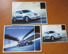 Chrysler PT Cruiser 2002-2003 UK Market Brochure, Price List & Electric sheet