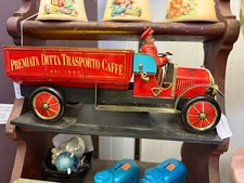 Caffe Vergnano Premiata Ditta Transporto Fiat 18BL Truck Coffee Display