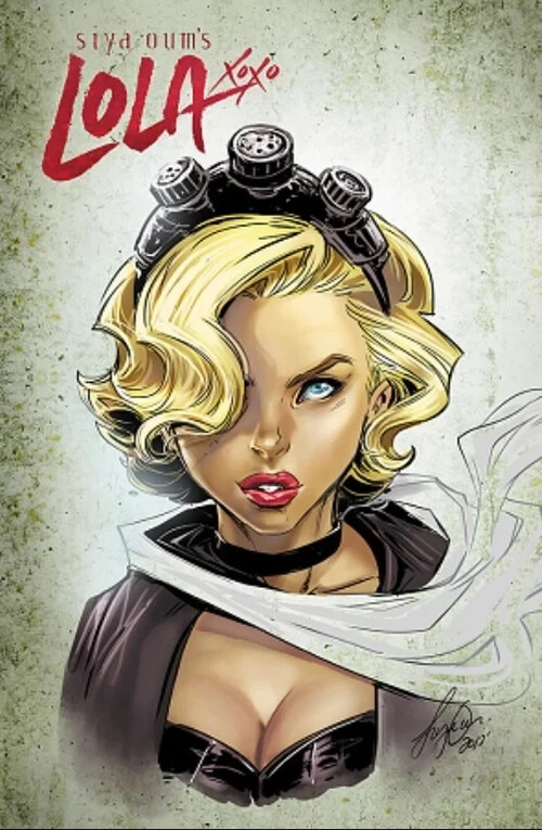 Lola XOXO #1 SIYA OUM COVER - RARE RED FOIL - LTD 250 EH! VARIANT