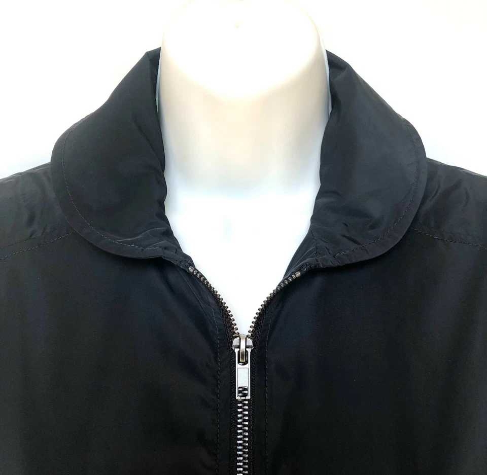 Derek Lam For Design Nation Black Zip-Up Windbreaker Jacket Size XS Womens - Image 2 of 4