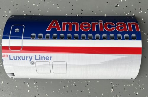 American Airlines Luxury Line Boeing DC Mcdonnell Douglas aereo laterale curvo - Foto 1 di 9
