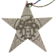 Hermes Bourg de Noel Petite H X'S Christmas Mosaic Tile Pattern Object