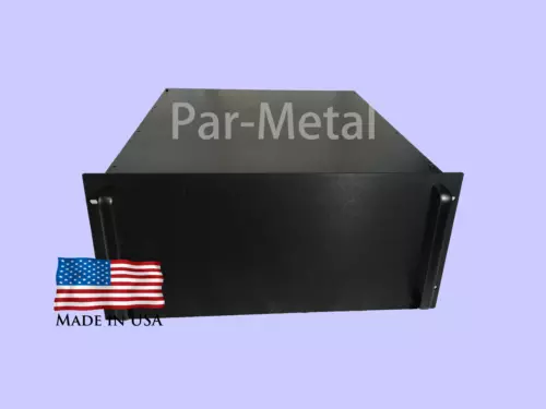 4U DIY Audio Instrument Amplifier Rackmount Chassis RF Case Box black 10-19177B - Picture 1 of 3 4U DIY Audio Instrument Amplifier Rackmount Chassis RF Case Box black 10-19177B - Picture 1 of 3