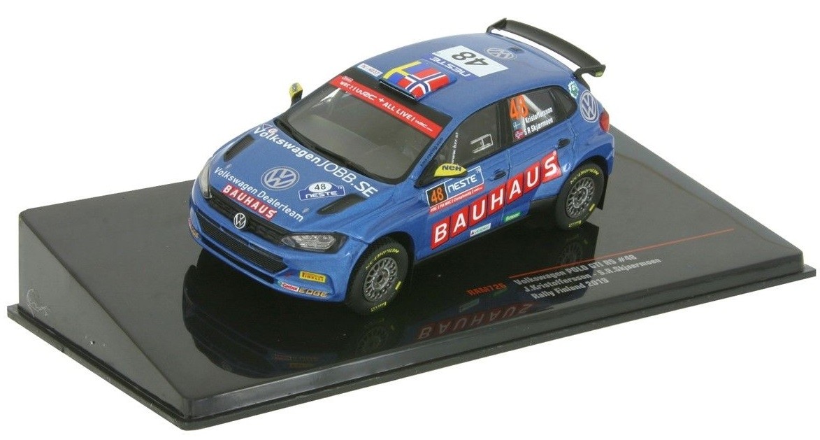 VOLKSWAGEN Polo GTI R5 IXOMODELS idée cadeau idéale 1/43 en métal pour passionné de sport