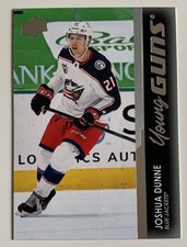 2021-22 Joshua Dunne Young Guns Upper Deck Series 1 Rookie Card #218
