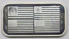 Four Flags Washington Mint 1 oz .999 Silver Art Bar Vintage