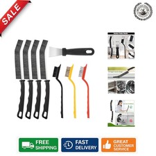 Durable Hard Bristle Crevice Brushes - Ideal for Kitchen and Bathroom Cleaning