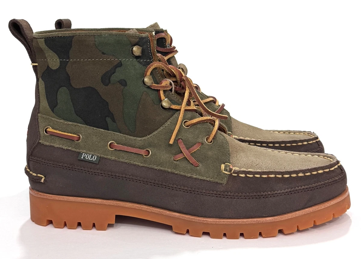 Polo Ralph Lauren Camouflage Boots for Men for Sale - Shop  display picture 2