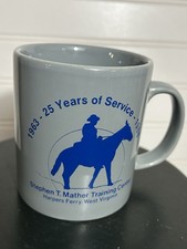 Vtg Kilncraft mug 1980s National Park Service Stephen Mather Training Center