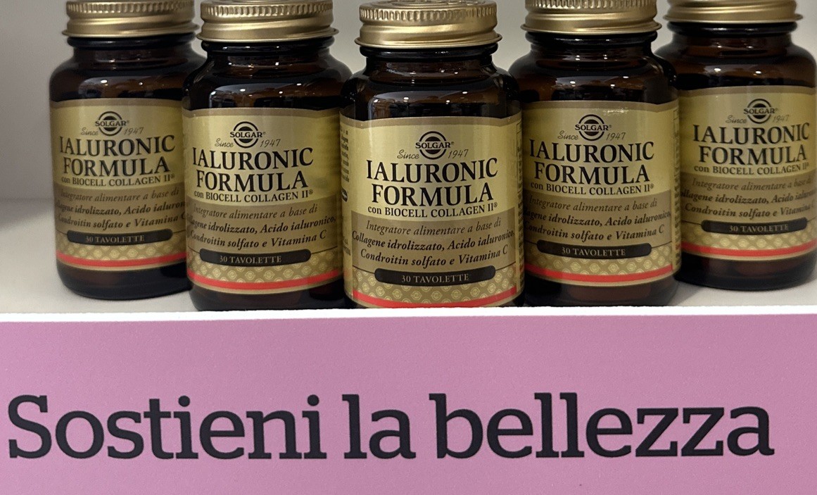 Ialuronic Formula Integratore Alimentare per Pelle e Articolazioni 30 Tavolette - Solgar - Immagine 10
