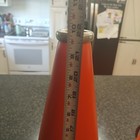 22" Orange Megaphone Denver Broncos & 19" CHEERLEADER PEP BULL HORN PROP — photo 6