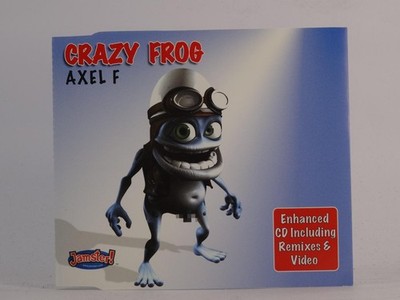 CRAZY FROG AXEL F (K4) 5 Track CD Single including Picture Sleeve JAMSTER!