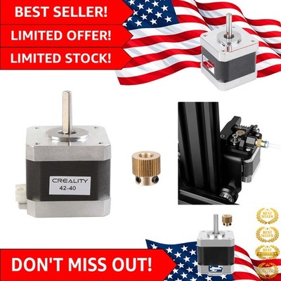 1A Creality 42-40 Stepper Motor with 0.4 N.M Torque - Perfect for 3D Printers