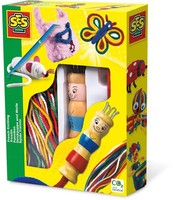 Ses Creative® 862 Ses Creative® Bastelset Strickpuppe Mit Wolle Mehrfarbig