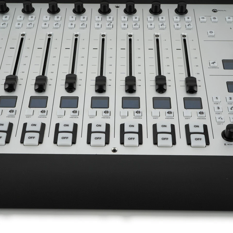 Axia Radius Console Mixer 8 Fader, Testato Funzionante, 2001-00273 - Immagine 4 di 4
