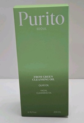 PURITO From Green Cleansing Oil 200ml 6.76 fl oz Olive Oil NEW IN SEALED BOX