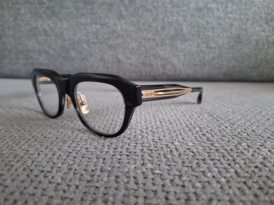 DITA Wasserman-Two DTX415-A-03 Swirl Black Gold Eyeglasses 50-22