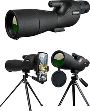 TOWEAR Spotting Scope Monocular Telescope 25-75x60 HD for Hunting Bird Watching