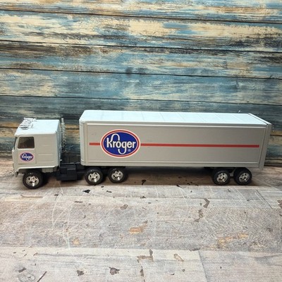 Kroger Semi Tractor Trailer Metal No Box