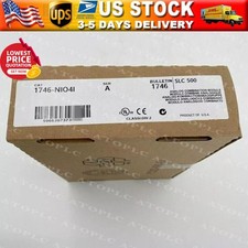 Factroy Sealed AB 1746-NIO4I SLC 500 Analog O...