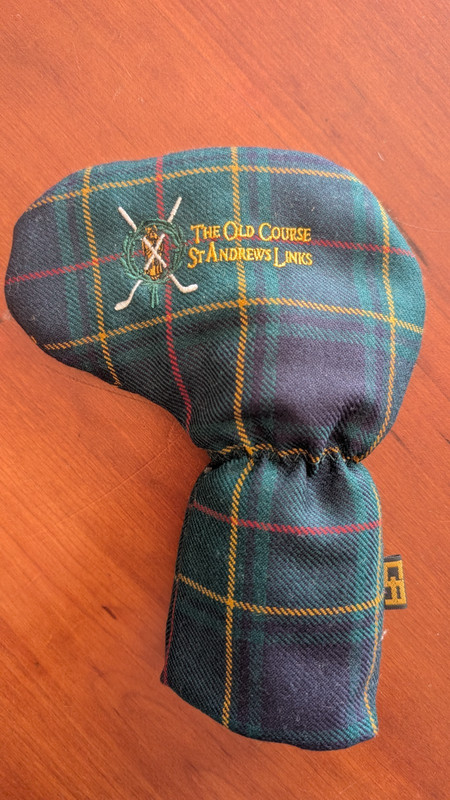 St. Andrews - The Old Course - Putter cover - Green Plaid