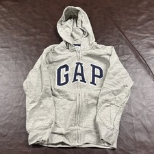 Kids Gap Hoodie Gray And Blue Size Medium