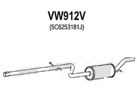 Klarius VW912V Auspuff Heckbox FüR Jetta 1.6 10-11