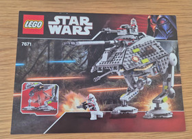 LEGO 7671 STAR WARS AT-AP WALKER  100% COMPLETE NO BOX RETIRED