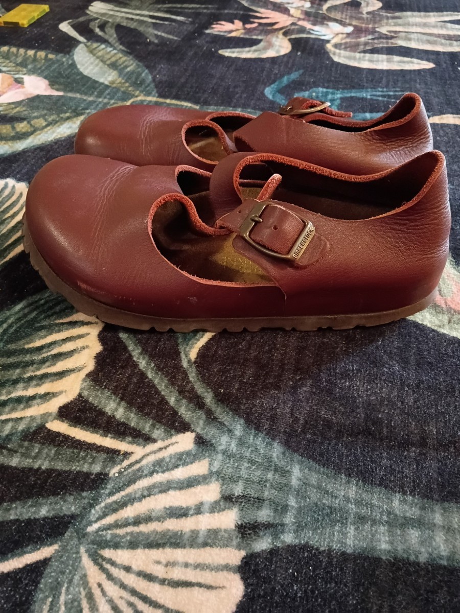 BIRKENSTOCK size  L11 M9 Mary Jane Flat Strap Shoes Habana Brown Nubuck  Sandals BIRKENSTOCK Mary Jane Flat Strap Shoes Habana Brown Narrow  main image 3