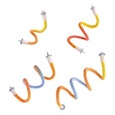 Bird Rope Perch Climbing Stand Toy Easy Installation Parrot Perch Stand for