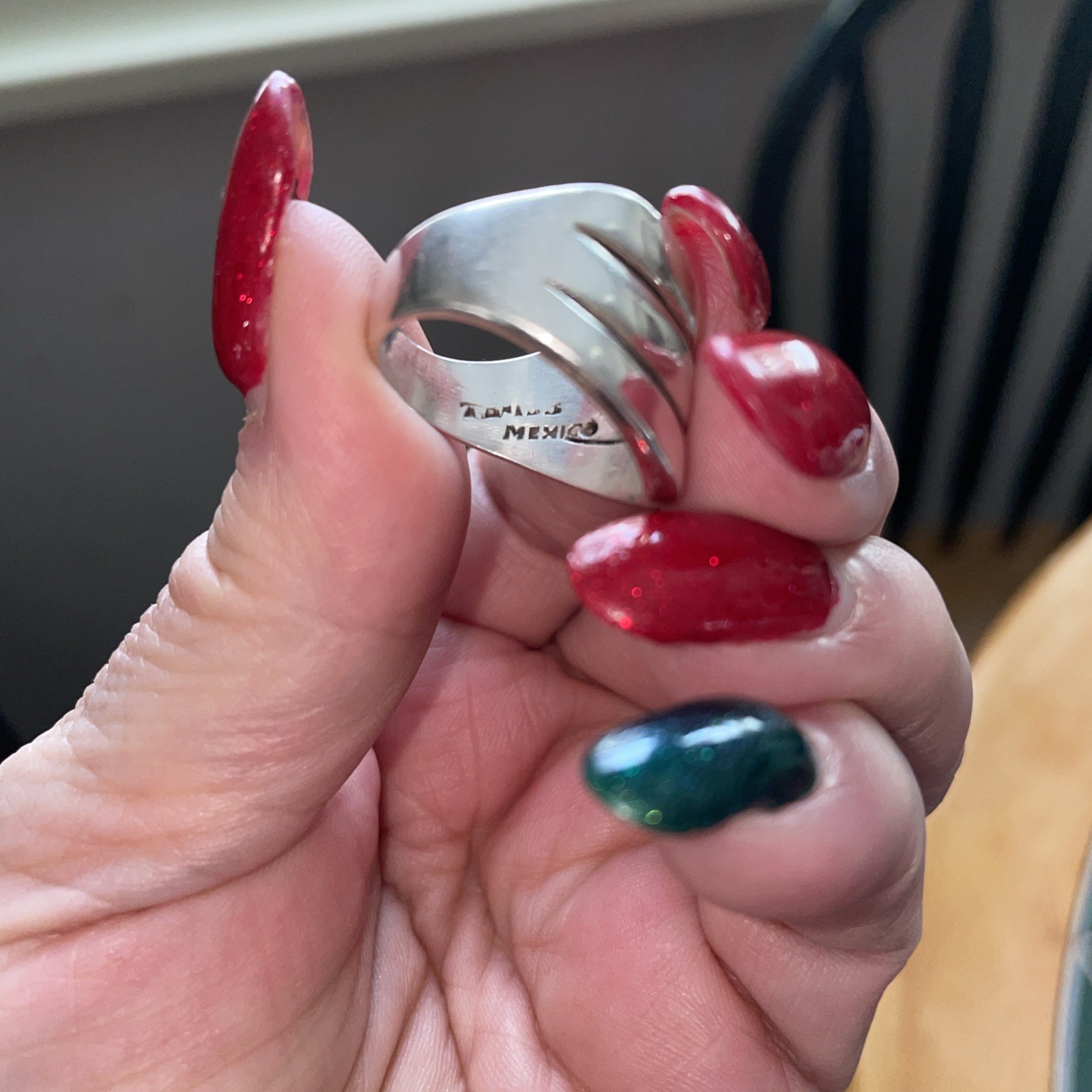 STATEMENT BOLD Solid 925 Sterling Vintage Mexico … - image 6