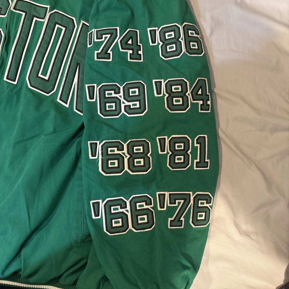 Celtics 2 Way Reversable Jacket Championship 4XL G-111 Sports - Image 2 of 4