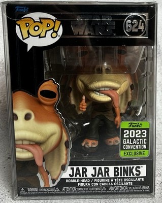Funko 624 Jar Jar Binks Star Wars 2023 Galactic Convention OVP mit Schutzhülle