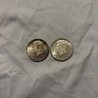 Lot Of Two 1964 Kennedy Half Dollars 90% Silver