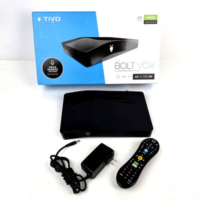TiVo BOLT VOX TCD849500V 500GB HDD 4K DVR (Needs Subscription)