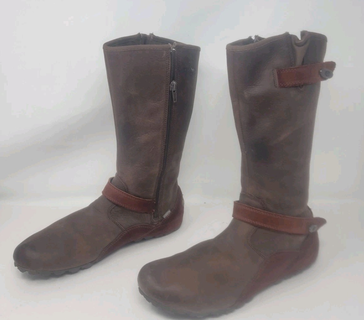 Stivali Merrell donna Captiva in pelle cannella taglia 8 5 0815