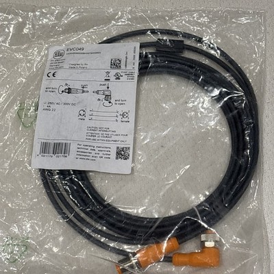 Neu versiegelt IFM EVC049 Anschlusskabel 5 m