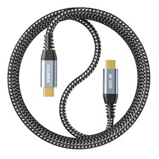 USB Data Cable 20Gbps 3FT, USB C 3.2 Gen 2X2 4K 60Hz Video UHD USB C Monitor D