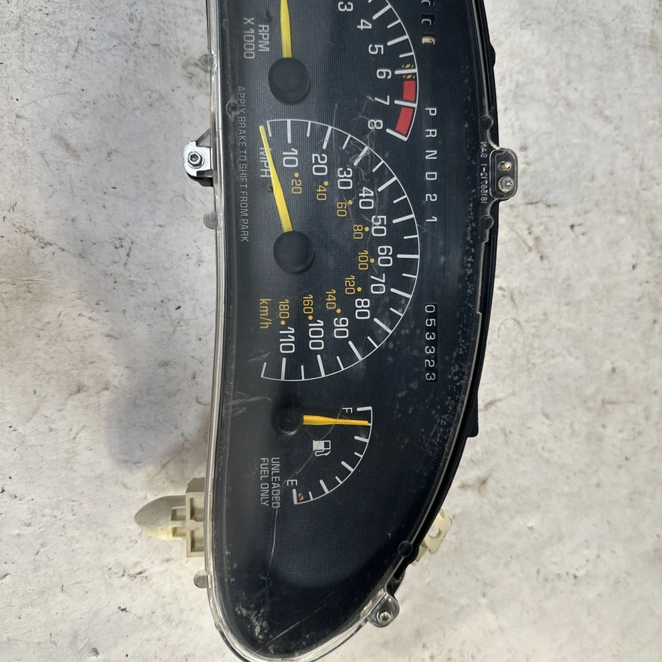 1998 PONTIAC SUNFIRE Speedometer Cluster 257-03133 PA3 - Imagem 3 de 4