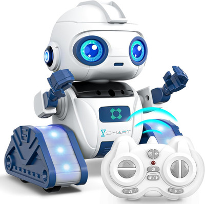 Ophy RC Roboter Kinder   Wiederaufladbar, LED Augen, Musik, Gestensensor, ab 3+