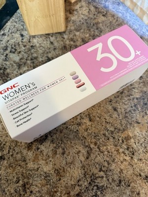 GNC Women's 30+ Vitapak, Multivitamin for Daily Vitamin Needs Stress Bone 2/27