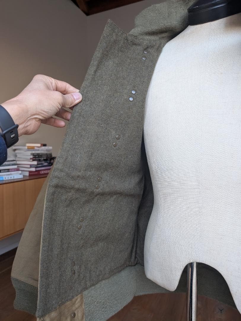 Buzz Rickson'S Deck Hook Jacket Khaki - image 7