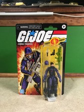 HASBRO Walmart Retro Series 3.75  Figure NIP G.I. Joe - Cobra Trooper