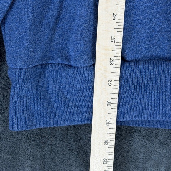 Polo Ralph Lauren Hoodie Mens XXL Blue Spellout Logo Fleece Pullover Sweatshirt thumbnail 9