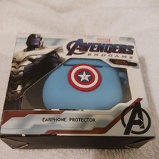 MARVEL AVENGERS ENDGAME. Silicone Earphone Protector With Clip. New