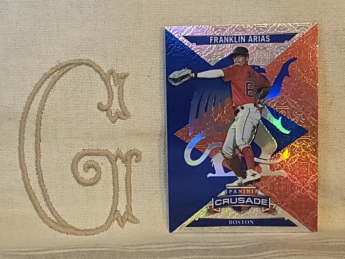Franklin Arias, Boston Red Sox, 2025 Panini Crusade #61🇬 | eBay