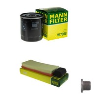 Mann-Filter Inspektionspaket Filterset FüR Peugeot 2008 I 1.2 THP 110/Puretech