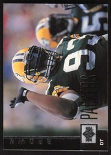 Gilbert Brown, 1997 Upper Deck, #214, Green Bay Packers,